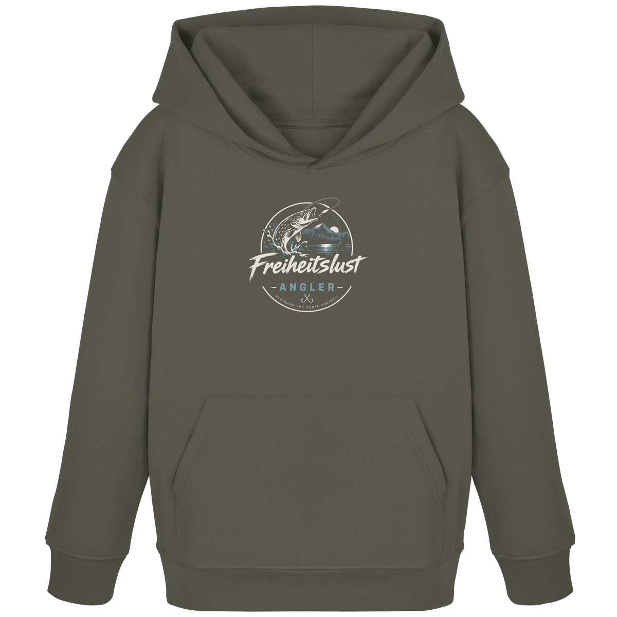 Freiheitslust Fishing - Kids Organic Hoodie