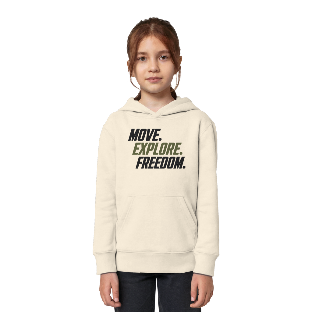 Kids Hoodie - Move.Explore.Freedom