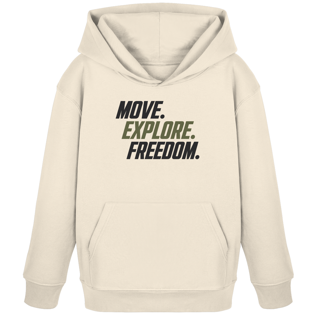Kids Hoodie - Move.Explore.Freedom