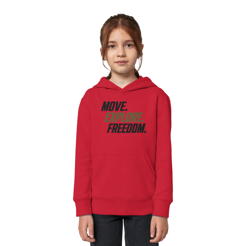 Kids Hoodie - Move.Explore.Freedom