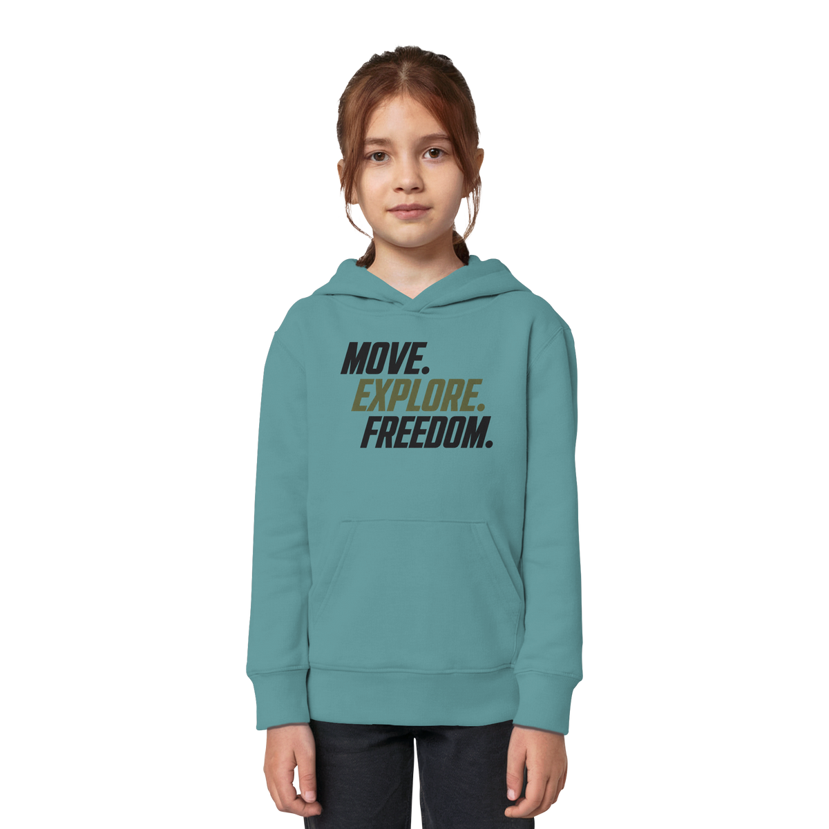 Kids Hoodie - Move.Explore.Freedom