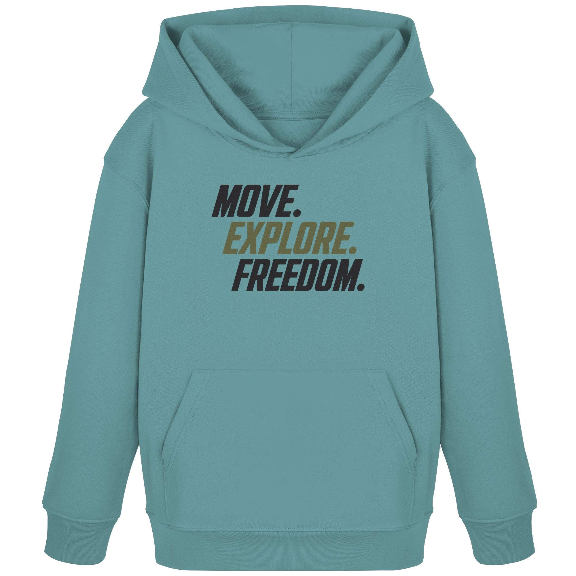 Kids Hoodie - Move.Explore.Freedom