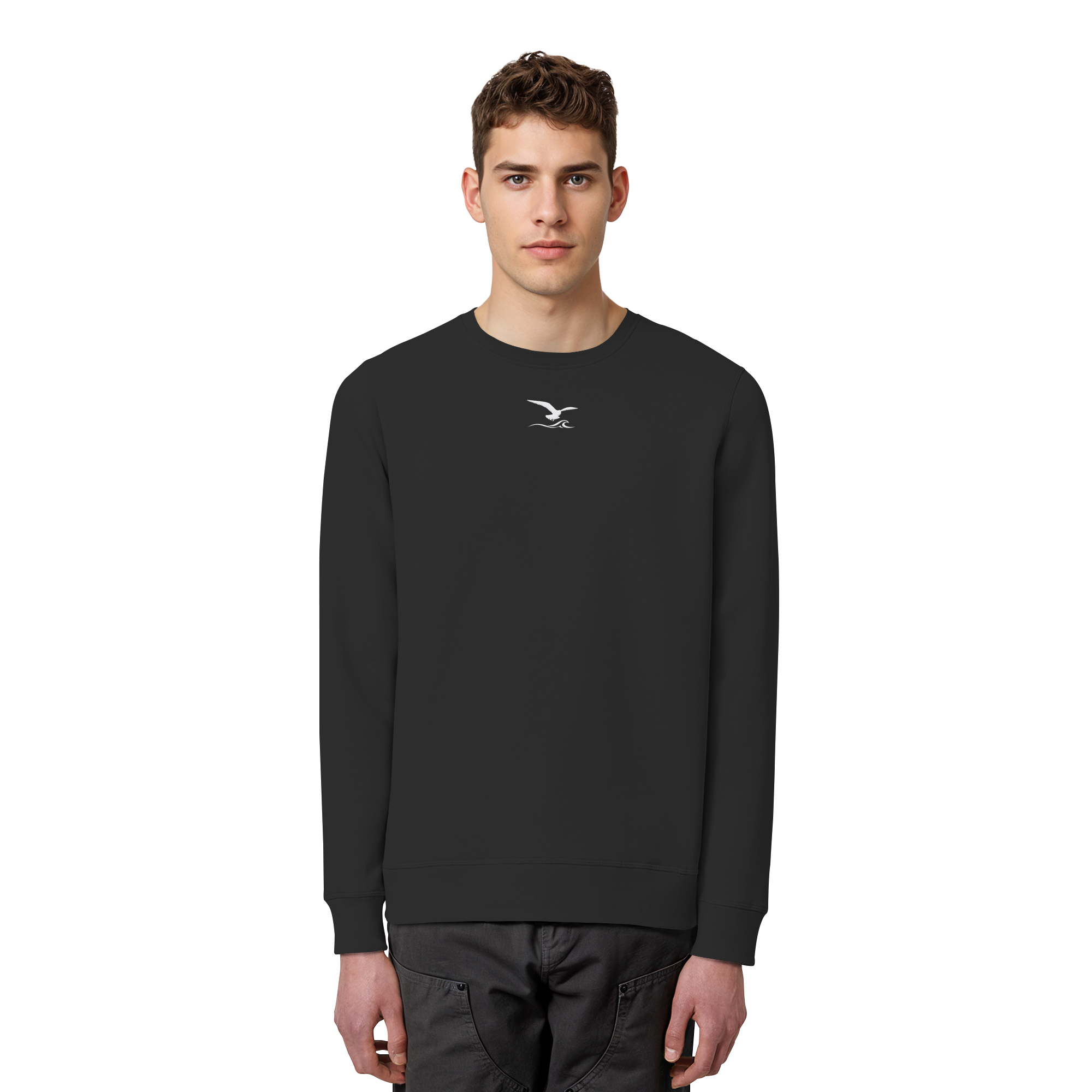 Herren Sweatshirt mit Stick - Earthbound
