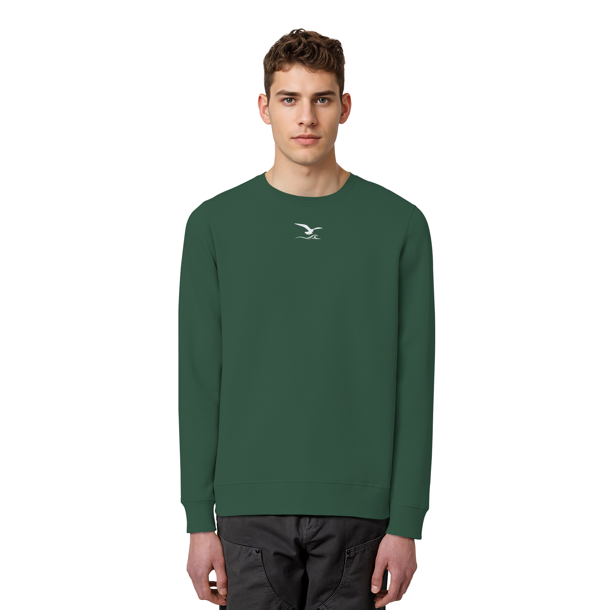 Herren Sweatshirt mit Stick - Earthbound