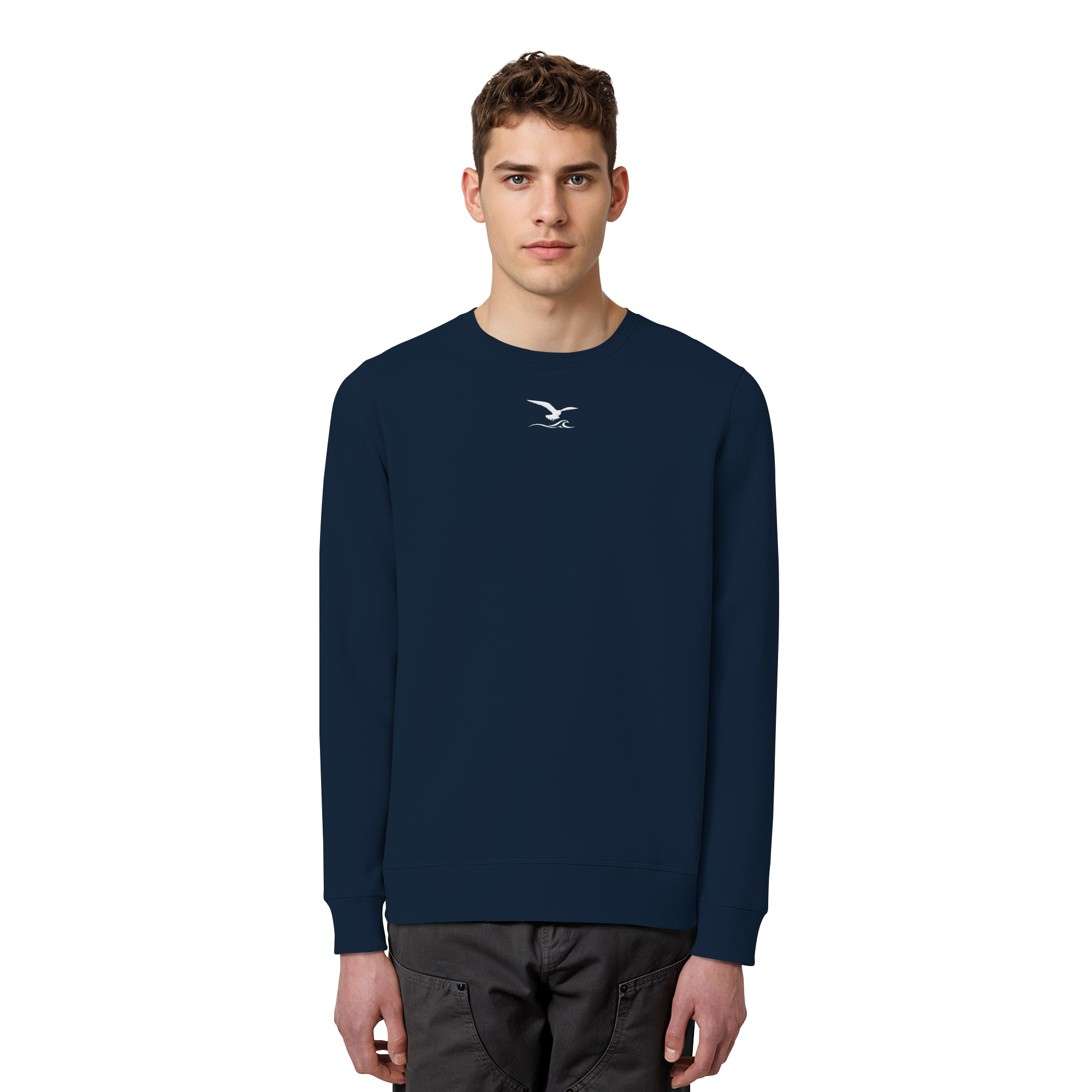 Herren Sweatshirt mit Stick - Earthbound