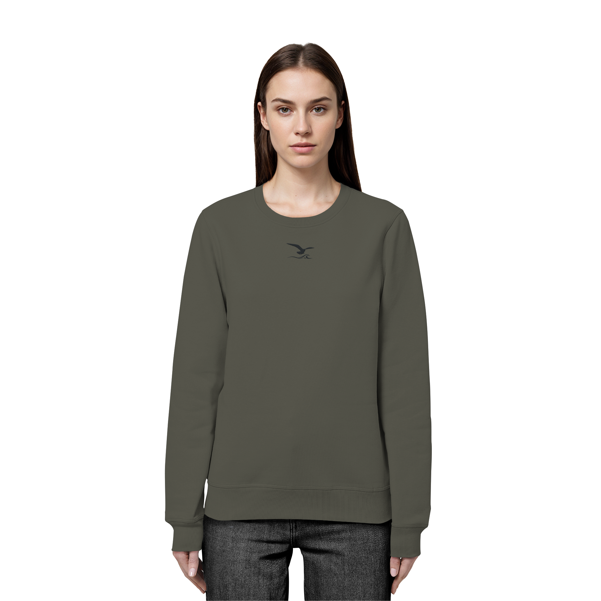 Damen Sweatshirt mit Stick - Earthbound