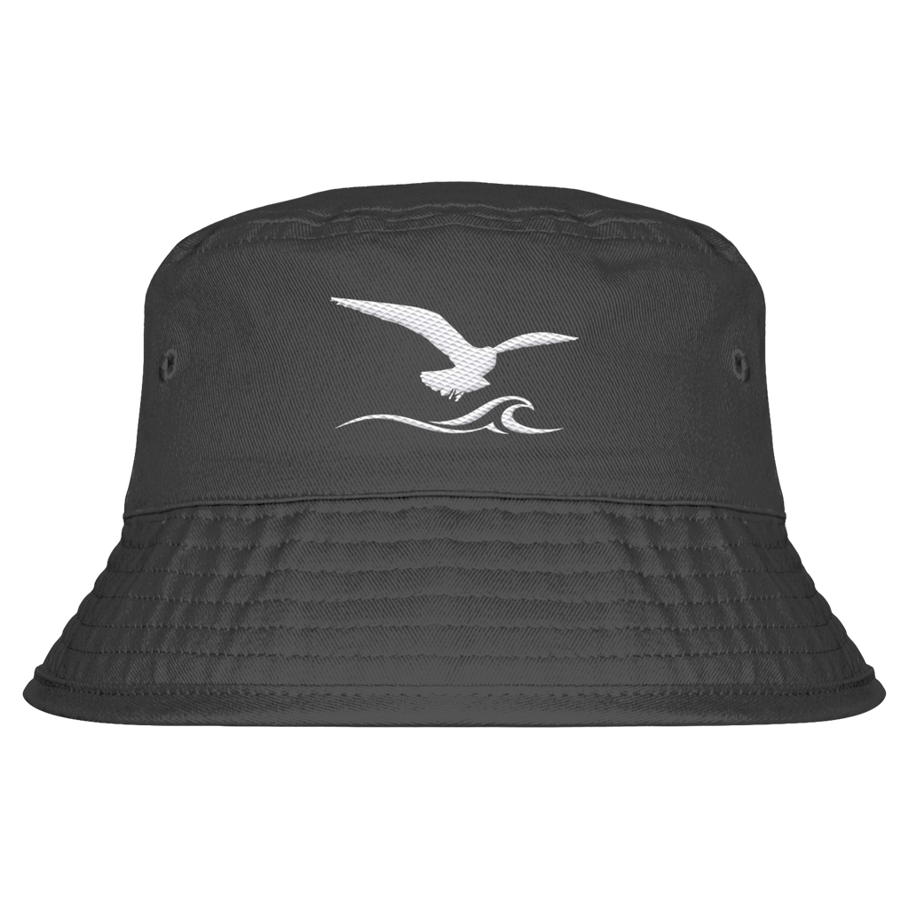 Bucket Hat mit Stick - Fishing