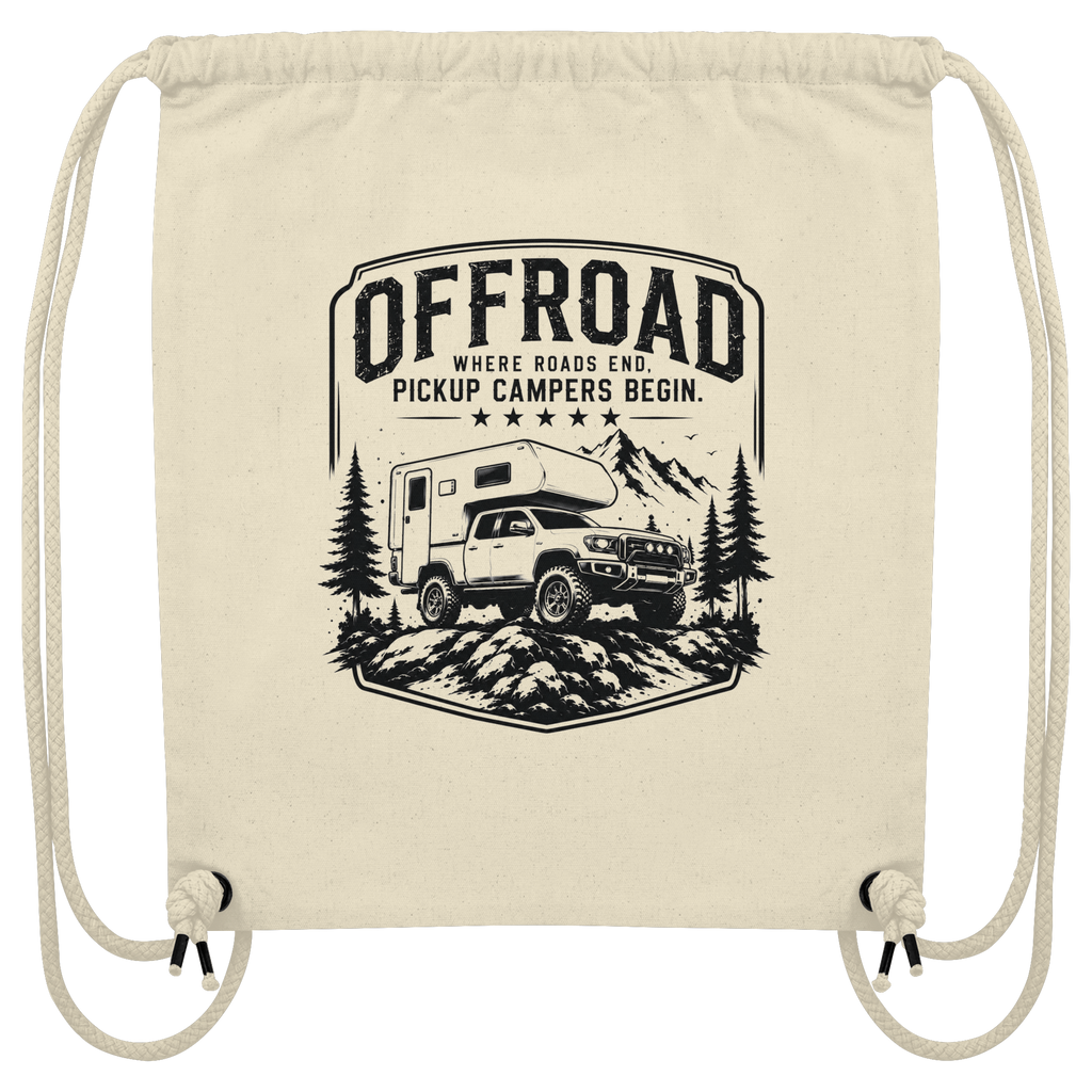 Offroad Camper Gym-Bag - Where Roads End