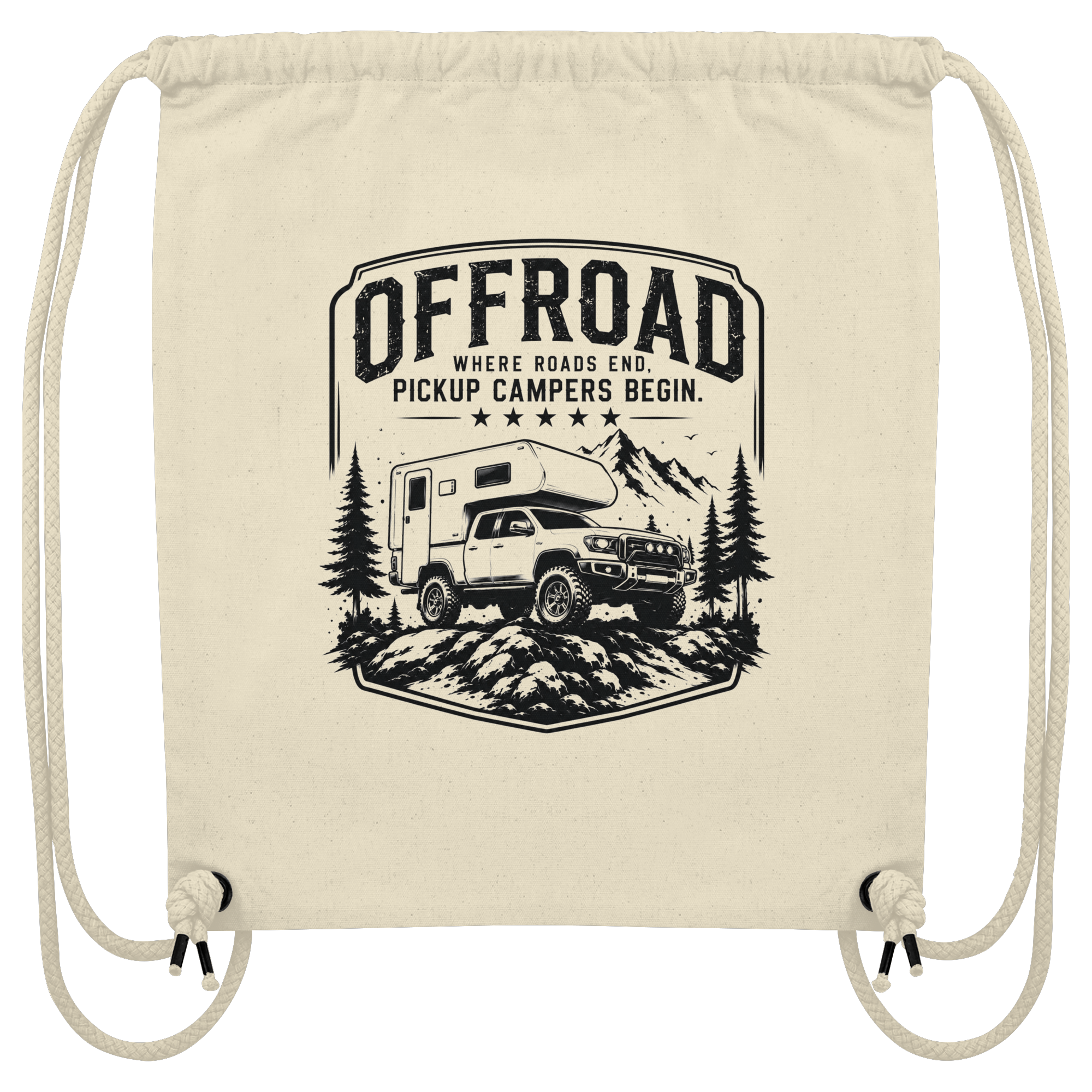 Offroad Camper Gym-Bag - Where Roads End