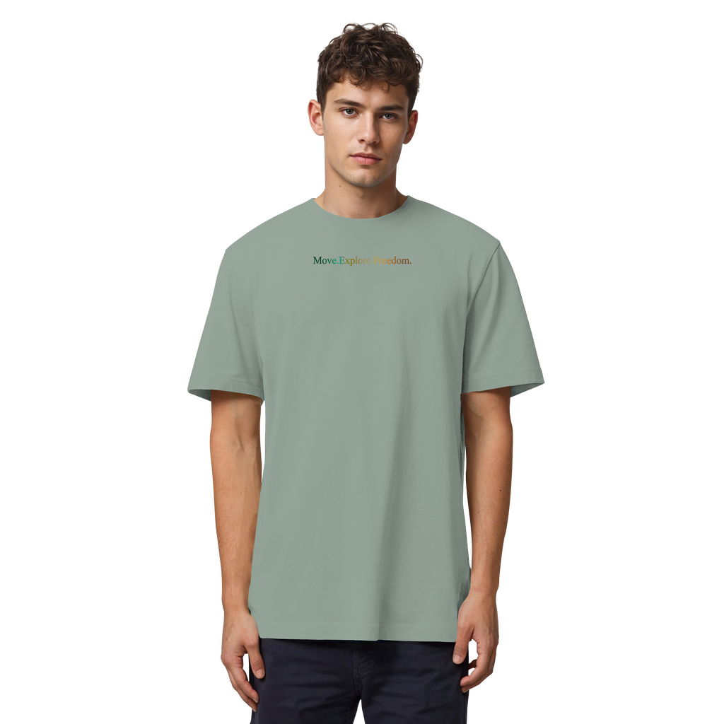 Herren Heavy T-Shirt - Rainbow