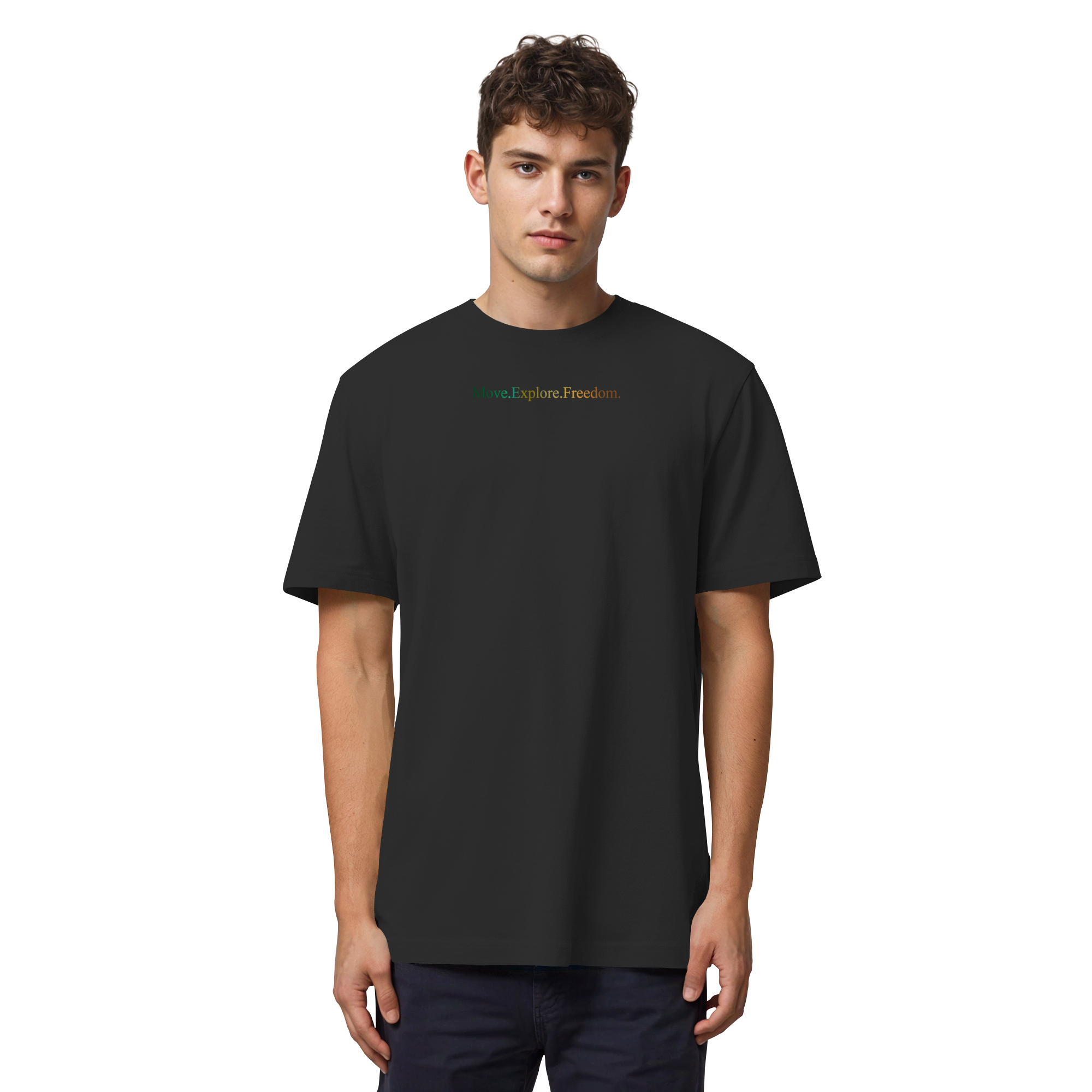 Herren Heavy T-Shirt - Rainbow