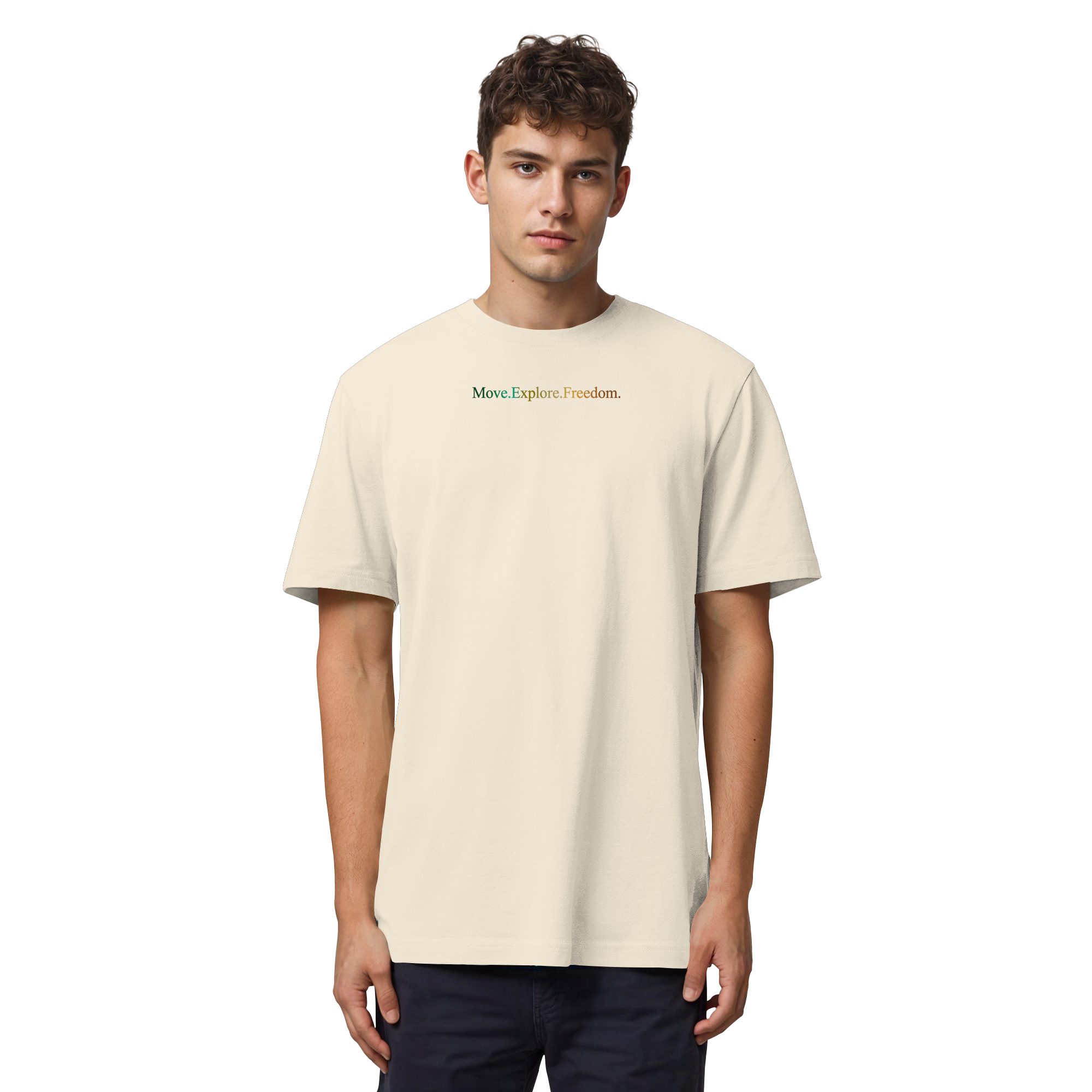 Herren Heavy T-Shirt - Rainbow