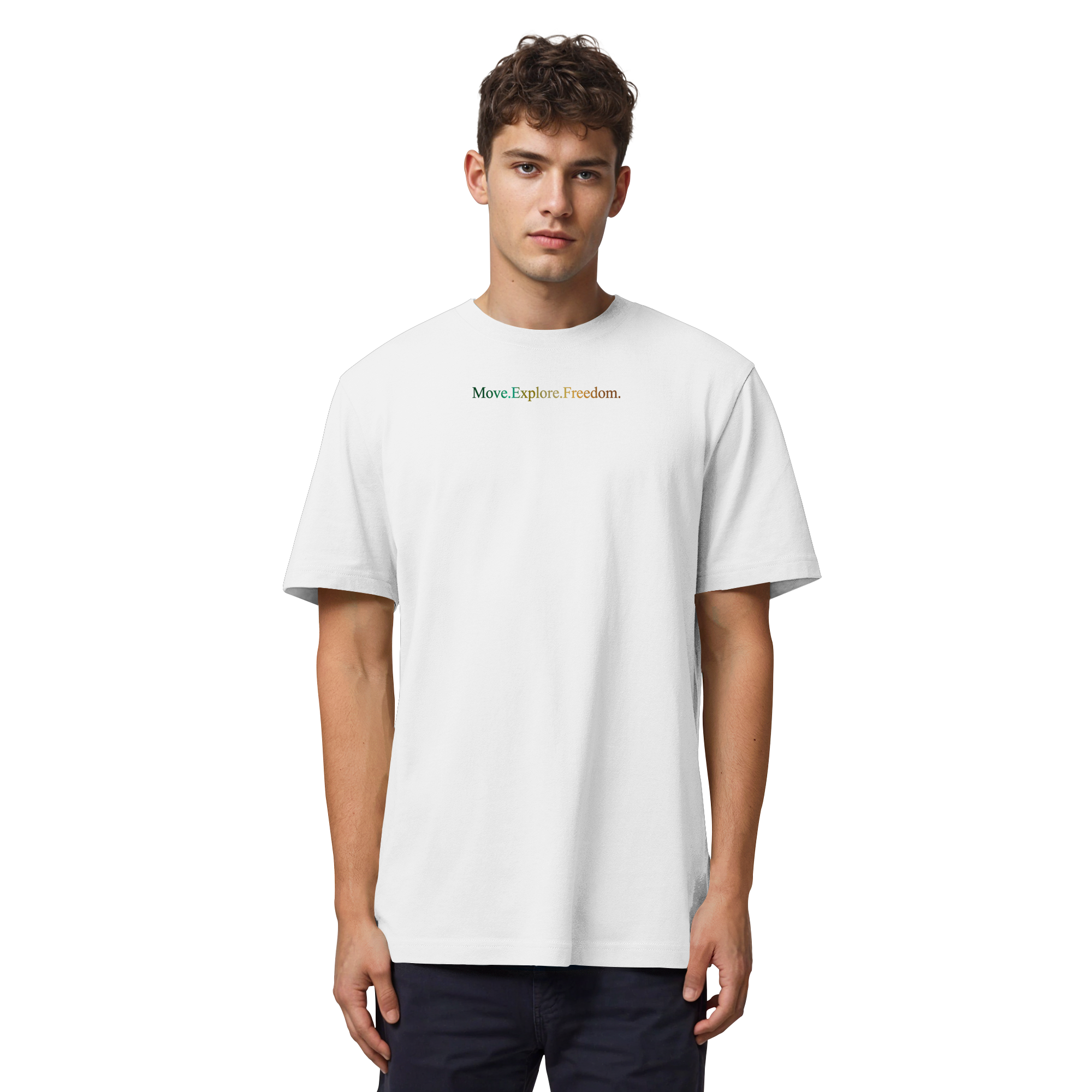 Herren Heavy T-Shirt - Rainbow