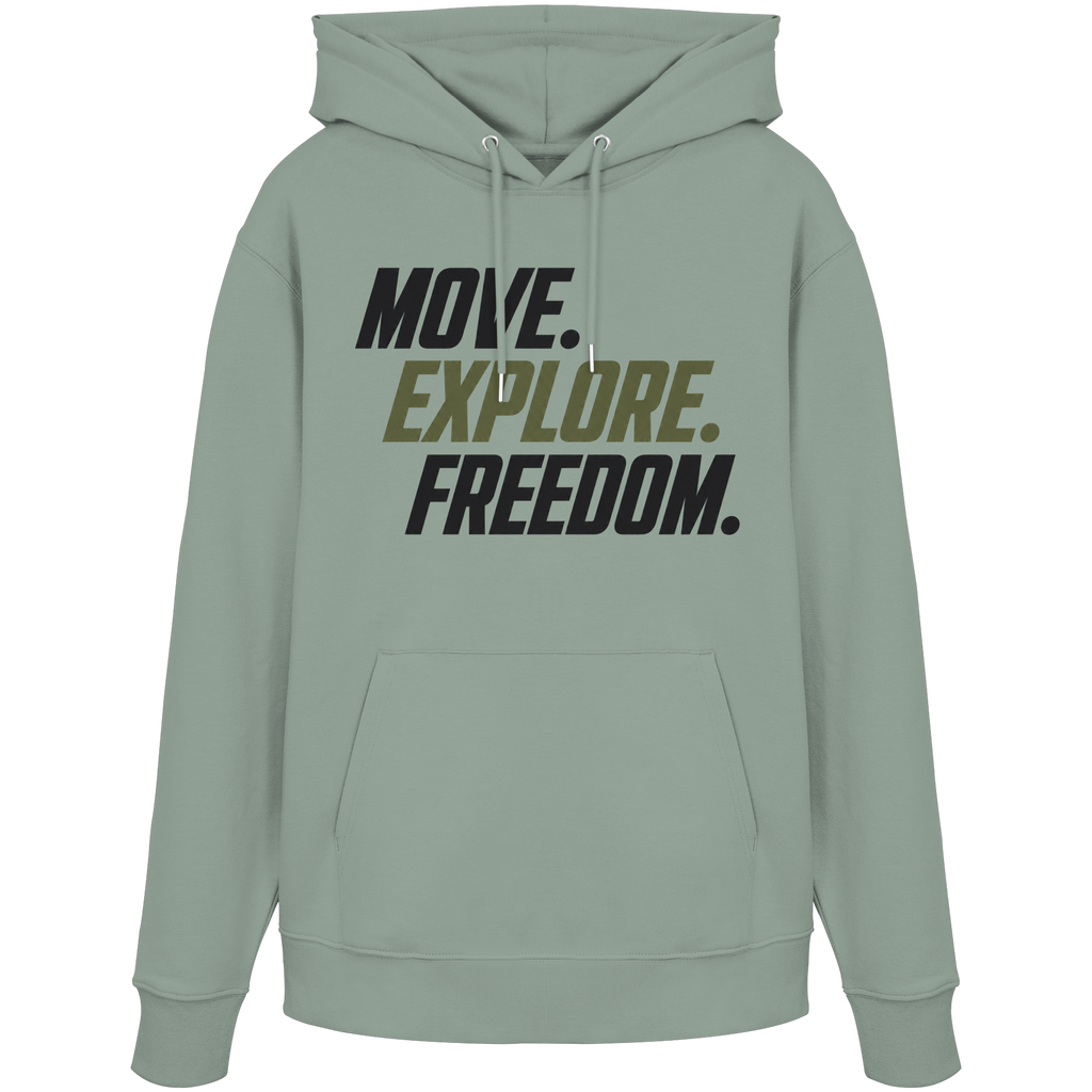 Unisex Hoodie - Move.Explore.Freedom