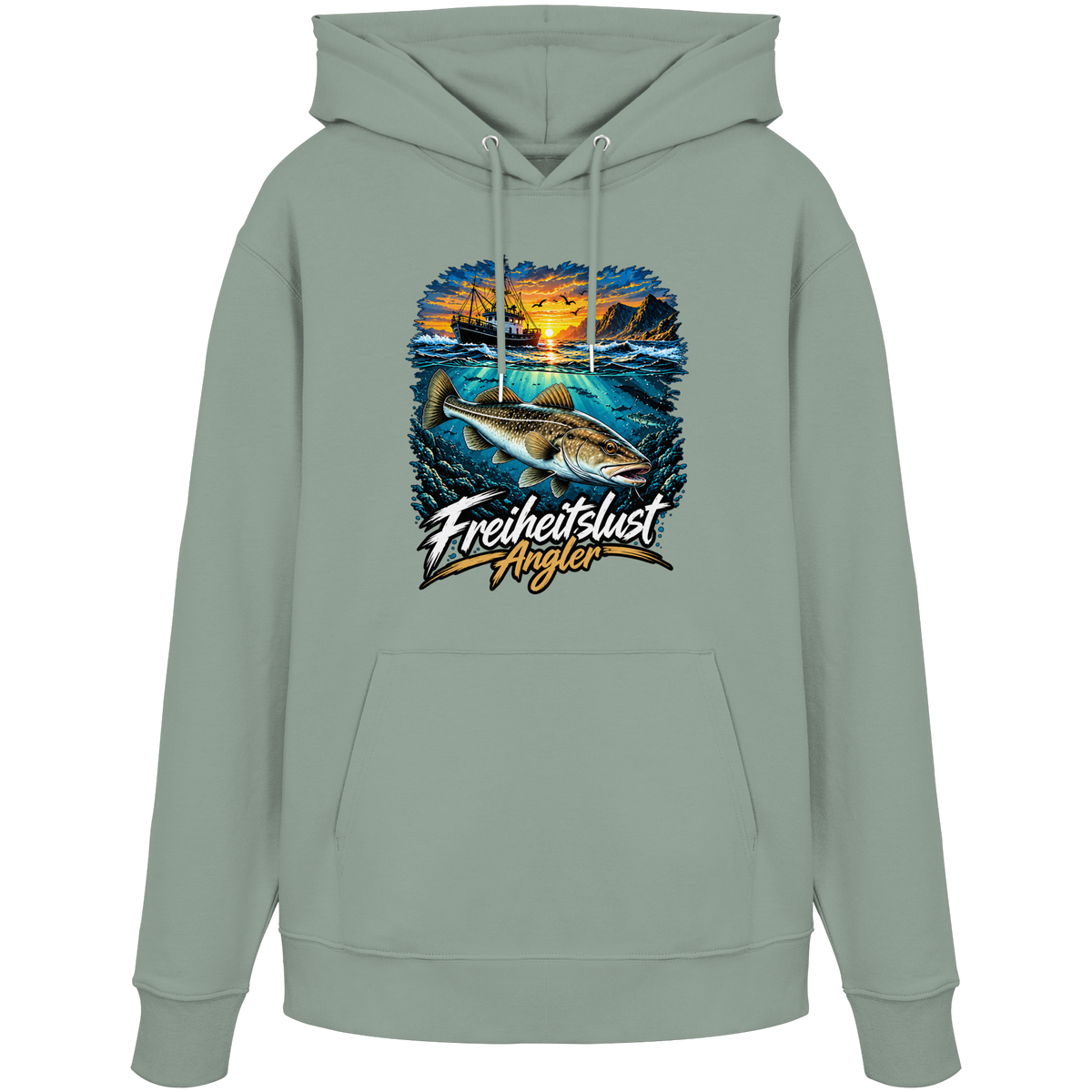 Freiheitslust Fishing Hoodie - Dorsch Edition