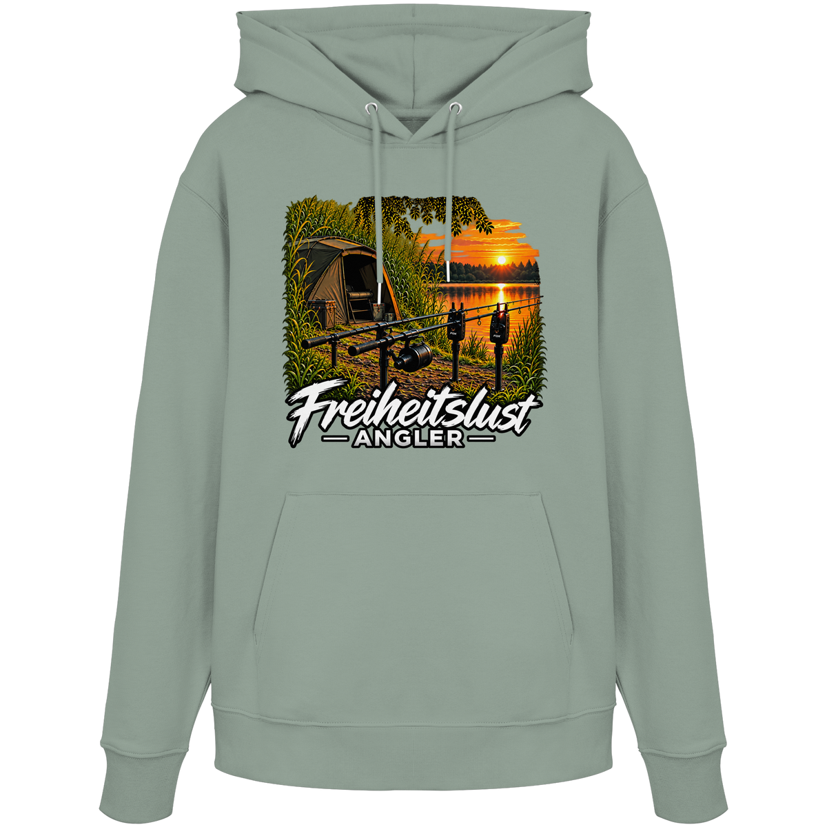 Freiheitslust Fishing Hoodie - Angelplatz