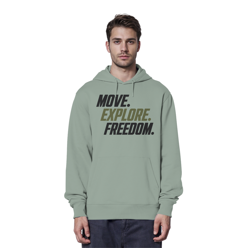 Unisex Hoodie - Move.Explore.Freedom