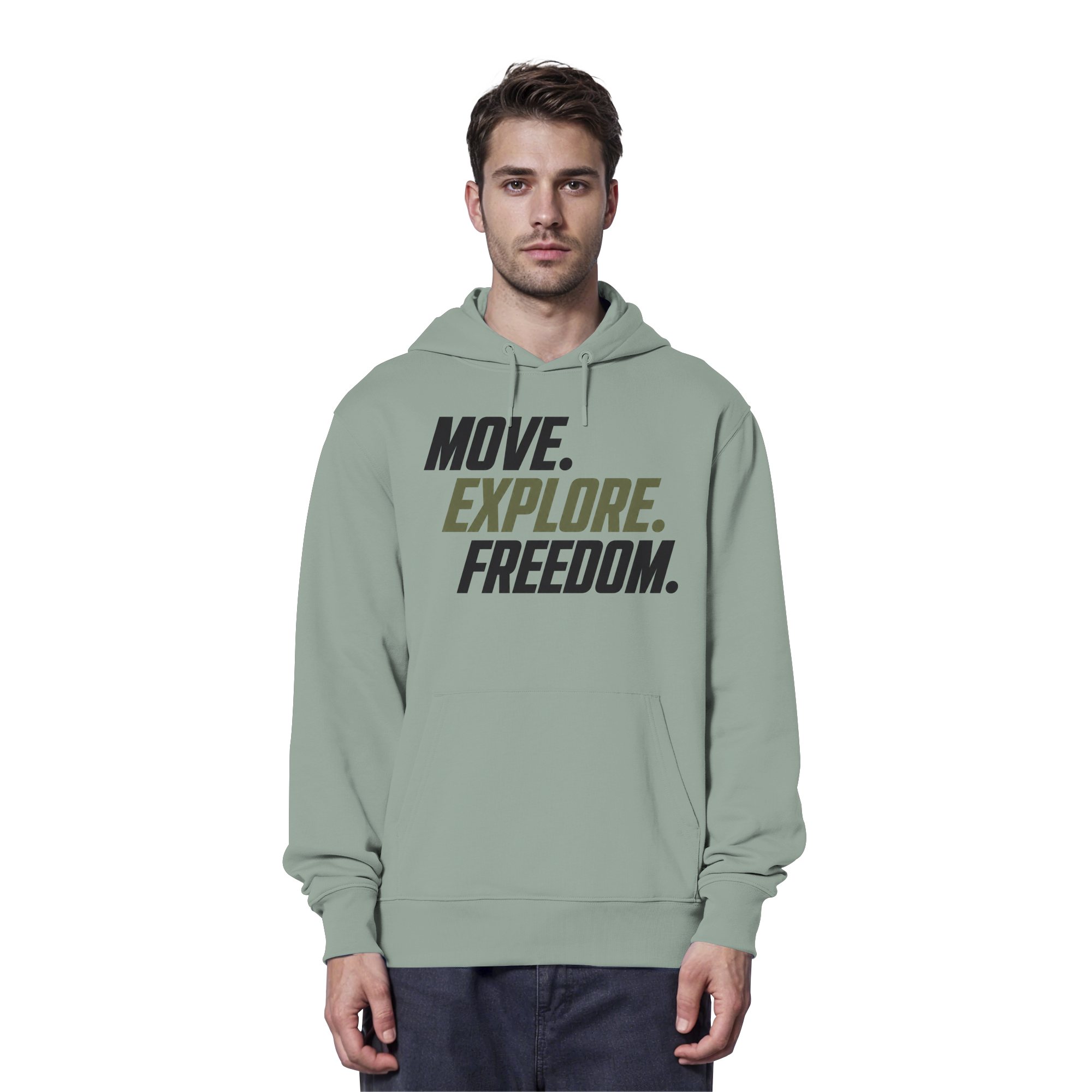 Unisex Hoodie - Move.Explore.Freedom
