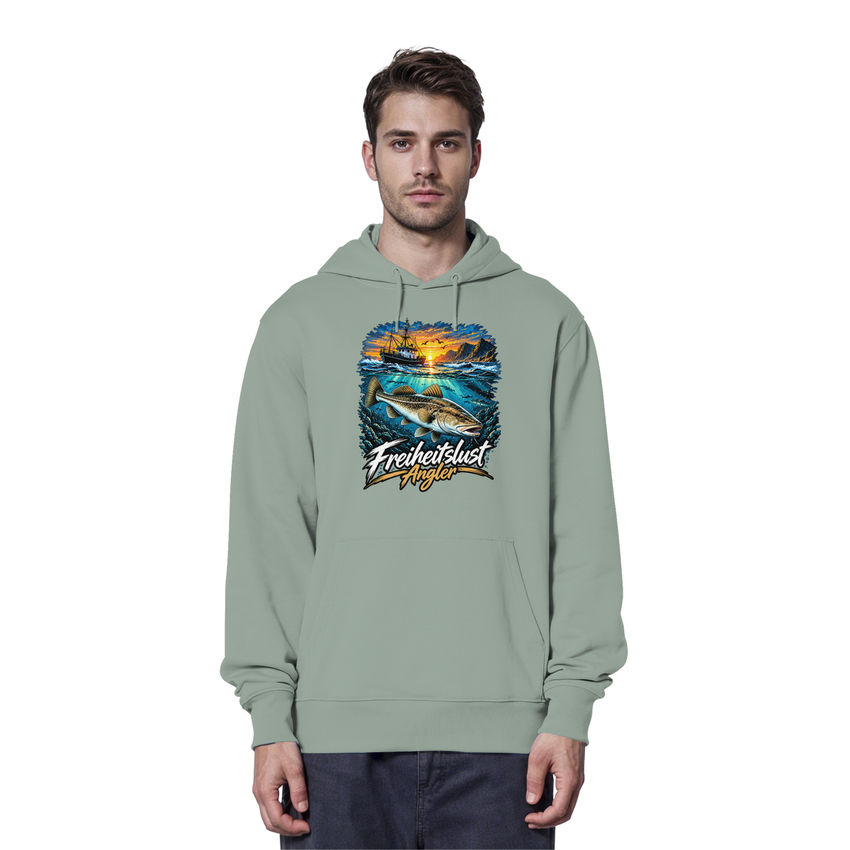 Freiheitslust Fishing Hoodie - Dorsch Edition