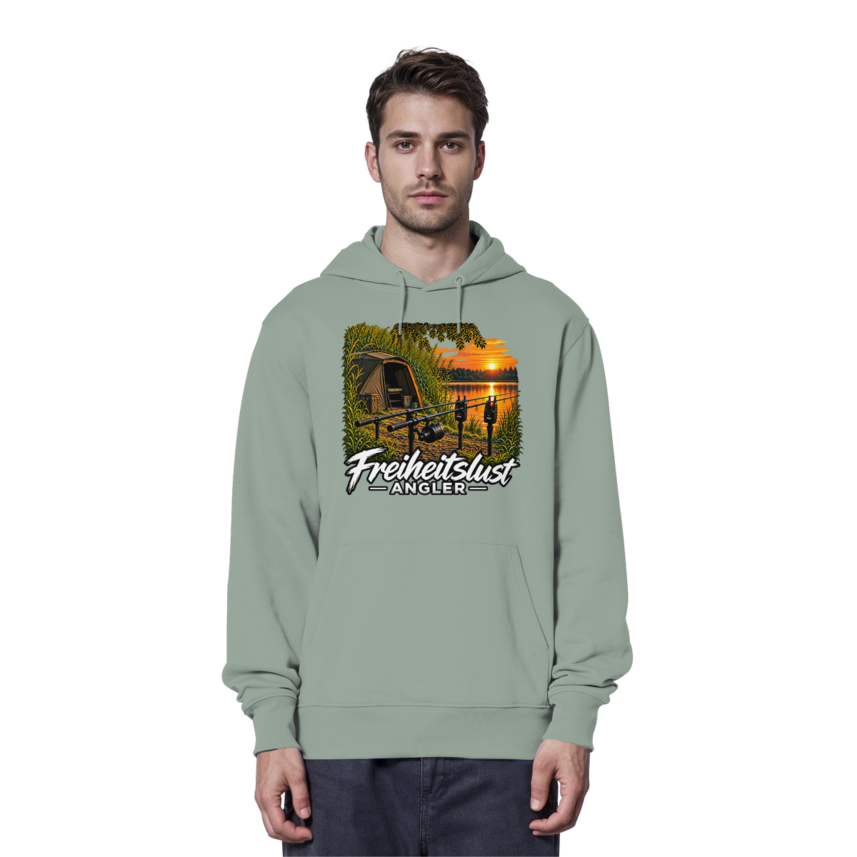 Freiheitslust Fishing Hoodie - Angelplatz