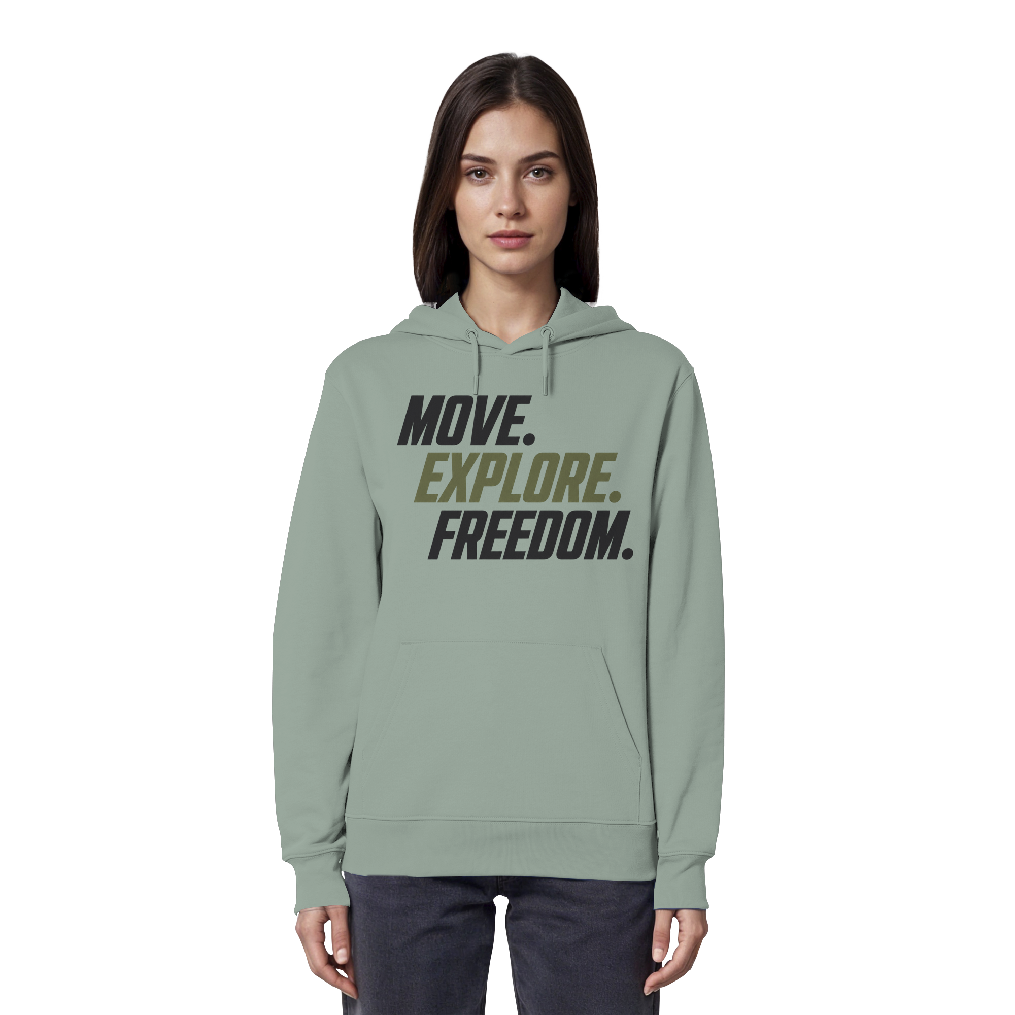 Unisex Hoodie - Move.Explore.Freedom