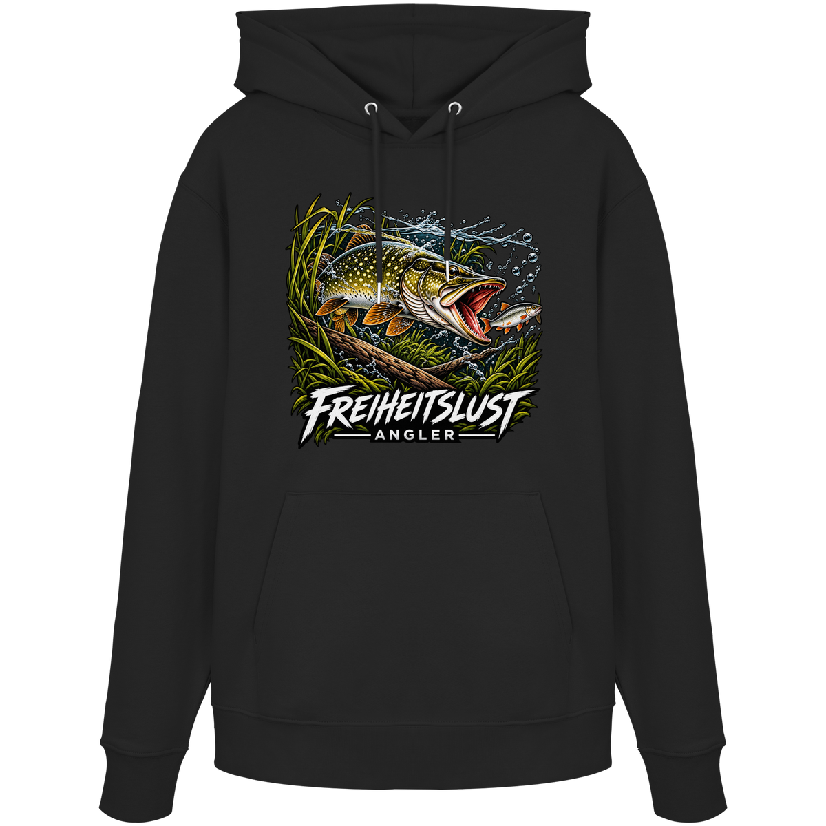 Freiheitslust Fishing Hoodie - Hecht Edition