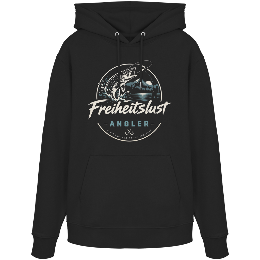 Freiheitslust Fishing - Organic Hoodie