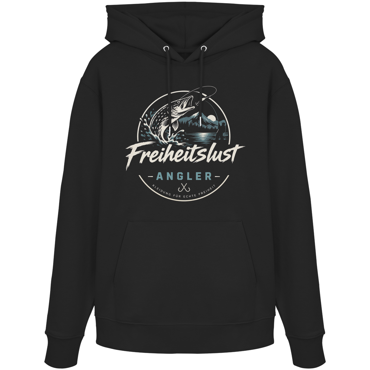 Freiheitslust Fishing - Organic Hoodie