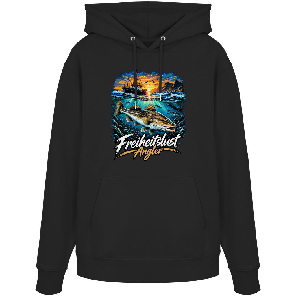 Freiheitslust Fishing Hoodie - Dorsch Edition