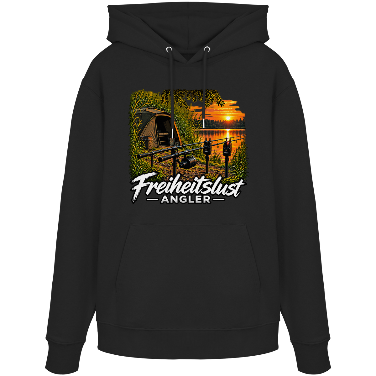Freiheitslust Fishing Hoodie - Angelplatz