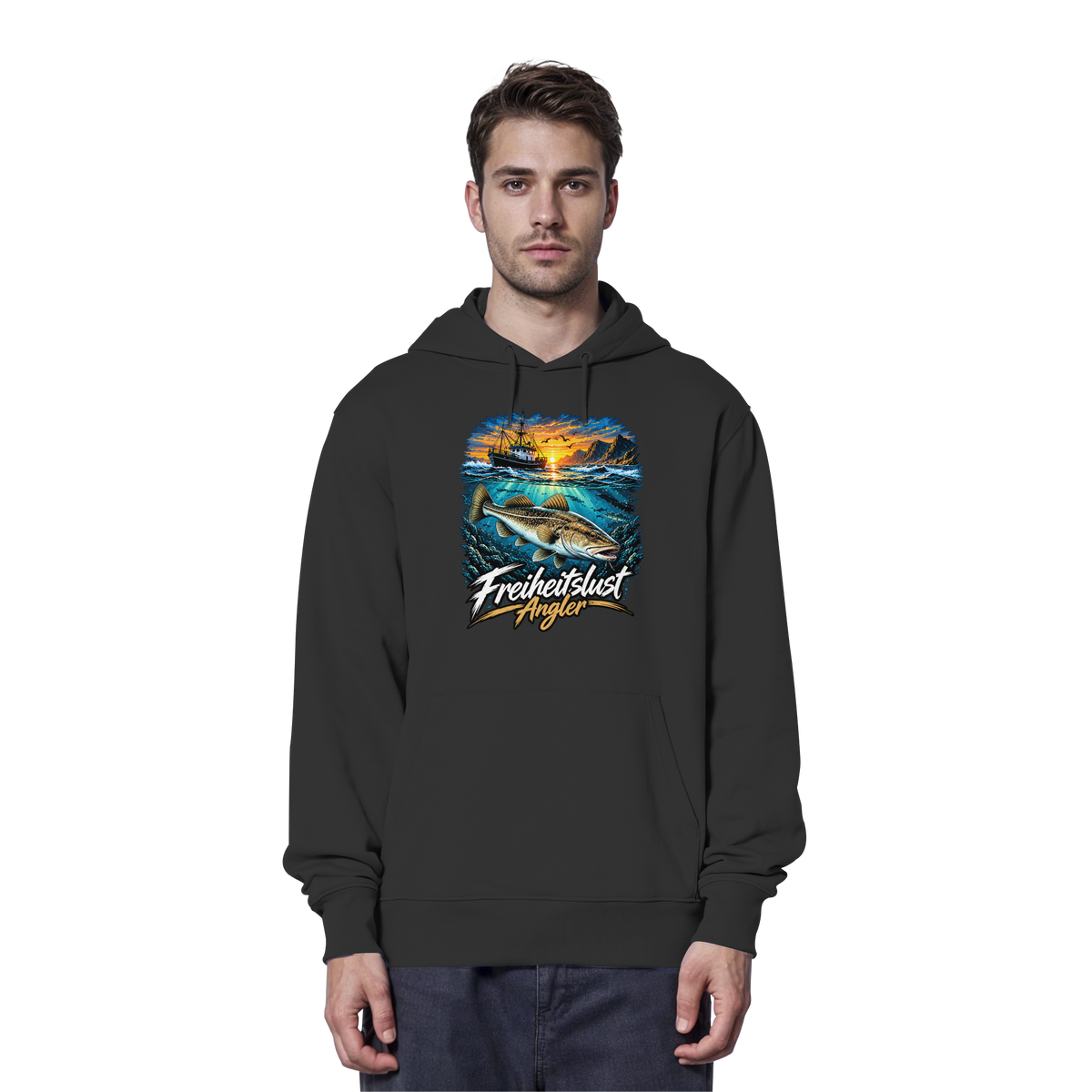 Freiheitslust Fishing Hoodie - Dorsch Edition