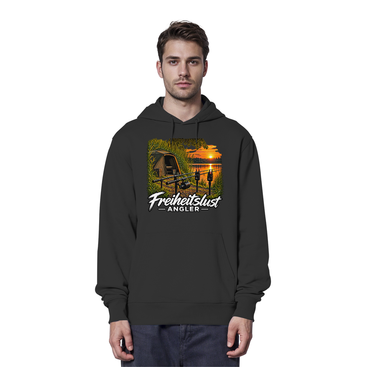 Freiheitslust Fishing Hoodie - Angelplatz