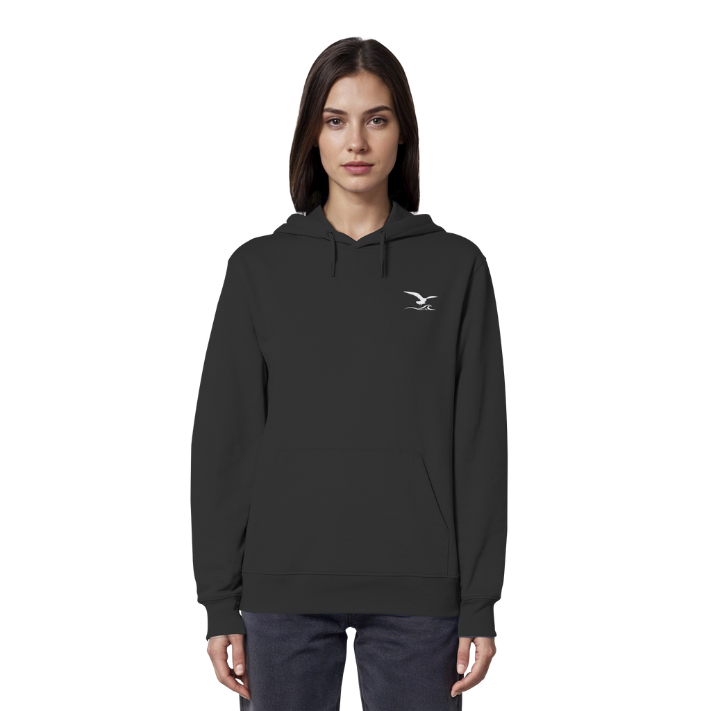 Unisex Hoodie mit Backprint - Move.Explore.Freedom