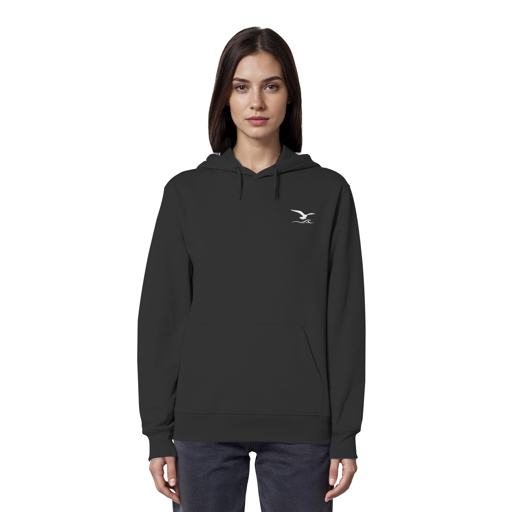 Unisex Hoodie mit Backprint - Move.Explore.Freedom