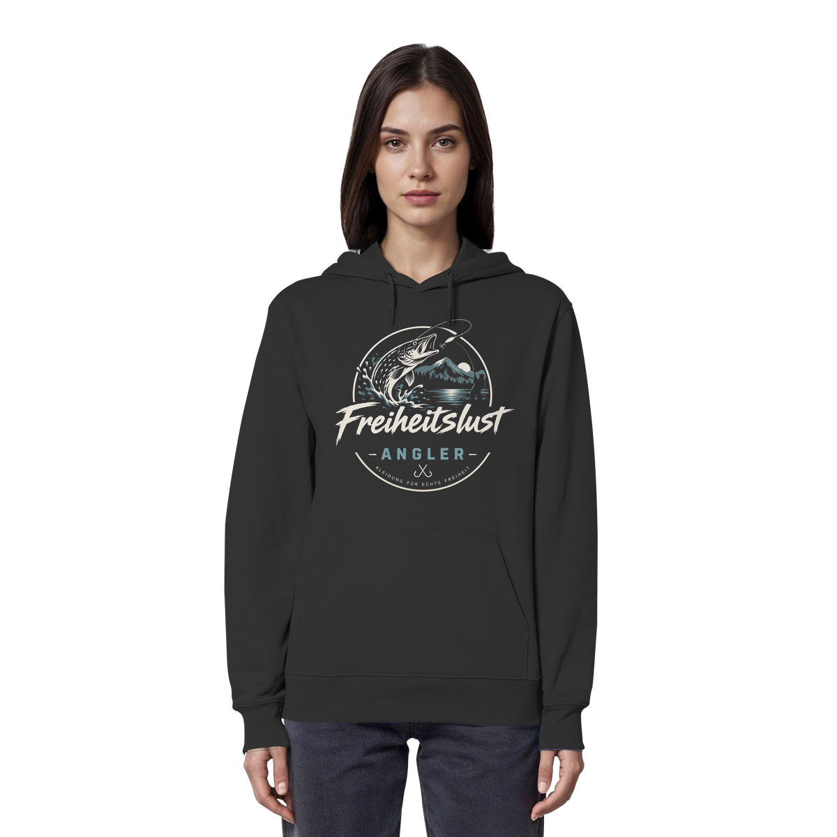 Freiheitslust Fishing - Organic Hoodie