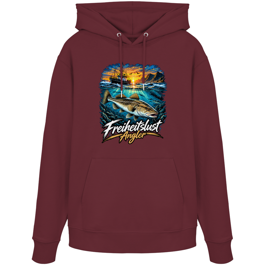 Freiheitslust Fishing Hoodie - Dorsch Edition