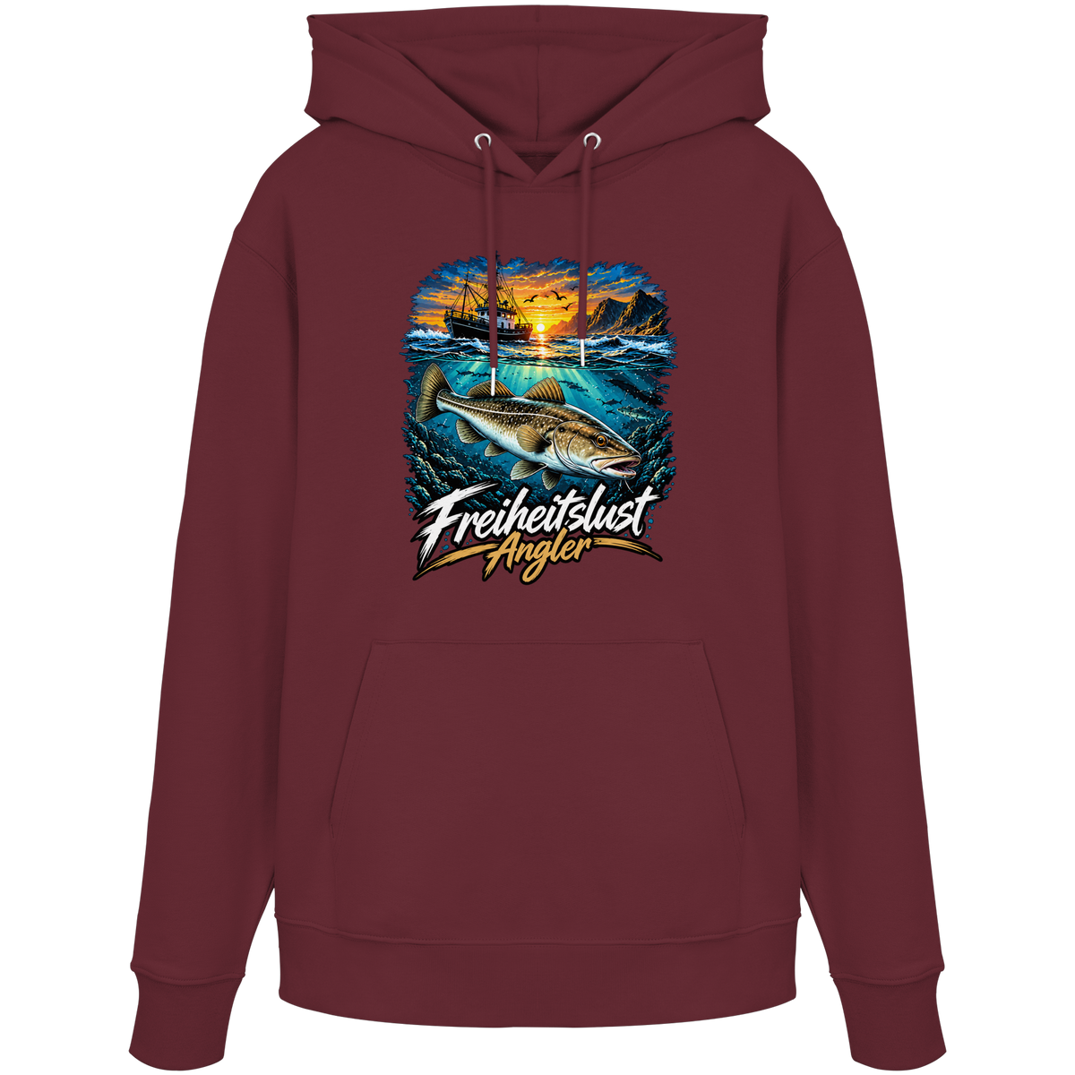Freiheitslust Fishing Hoodie - Dorsch Edition