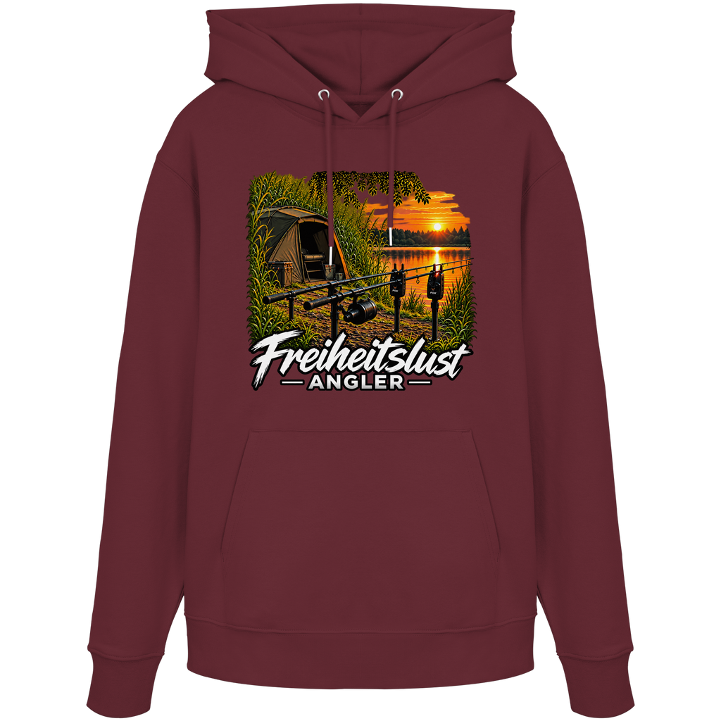 Freiheitslust Fishing Hoodie - Angelplatz