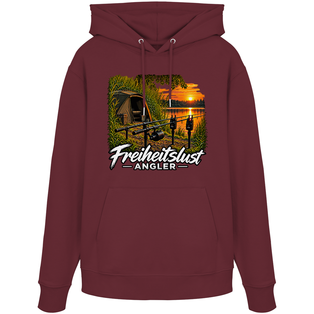 Freiheitslust Fishing Hoodie - Angelplatz