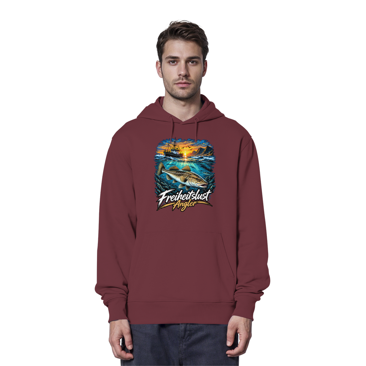 Freiheitslust Fishing Hoodie - Dorsch Edition