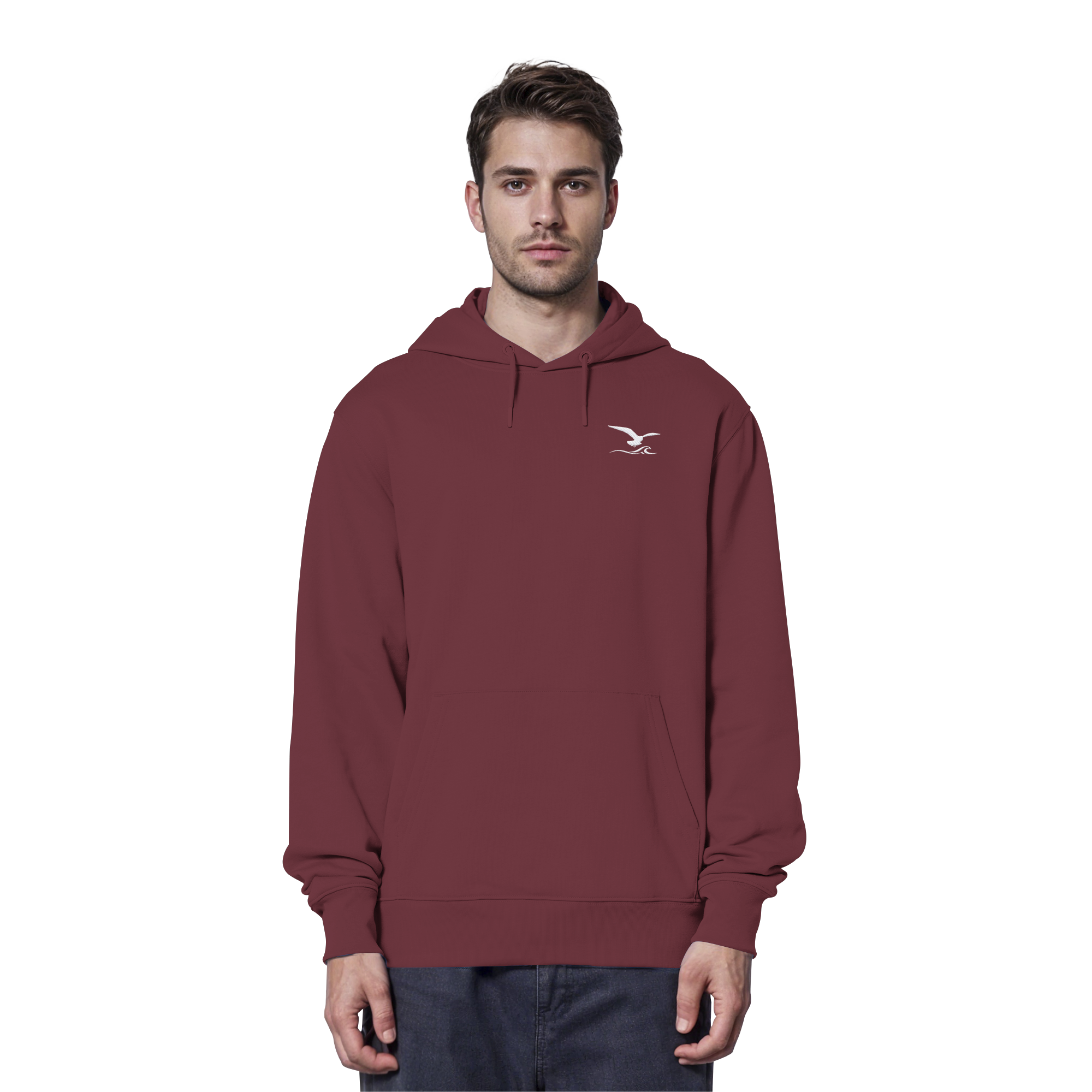 Herren Hoodie mit Stick - Lifestyle
