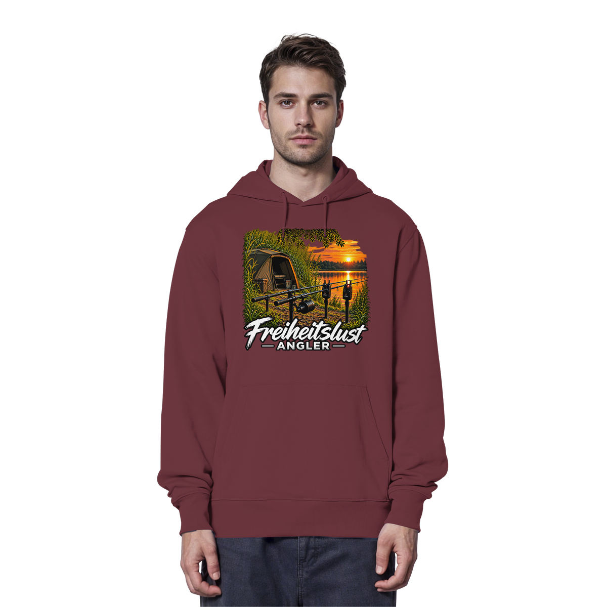 Freiheitslust Fishing Hoodie - Angelplatz