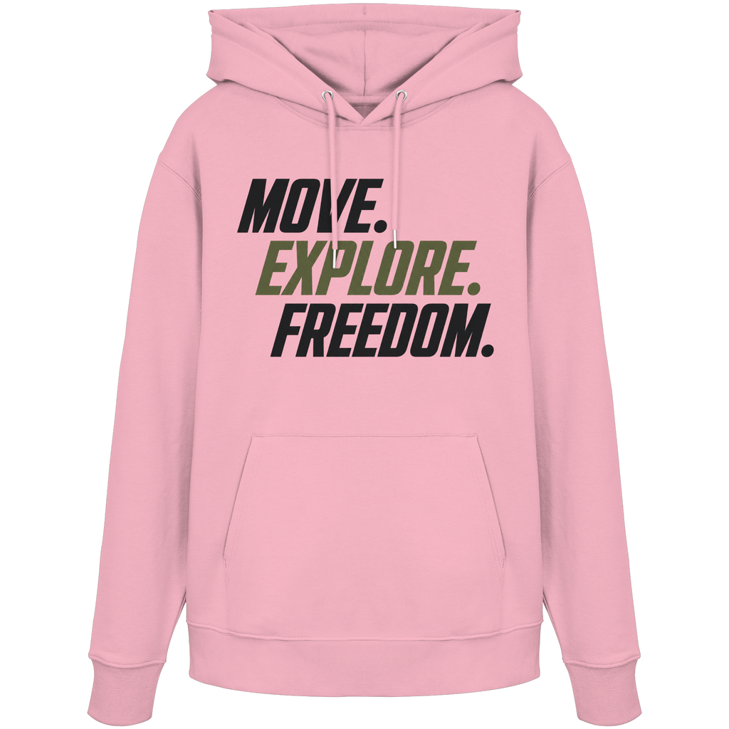 Unisex Hoodie - Move.Explore.Freedom