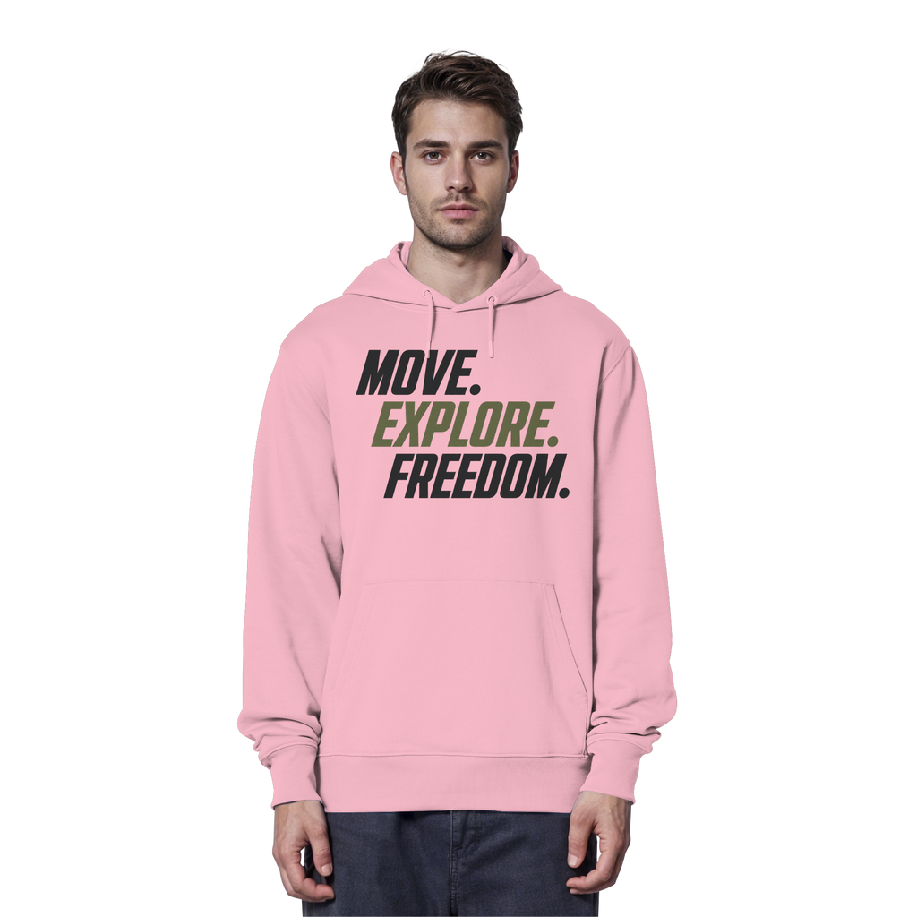 Unisex Hoodie - Move.Explore.Freedom