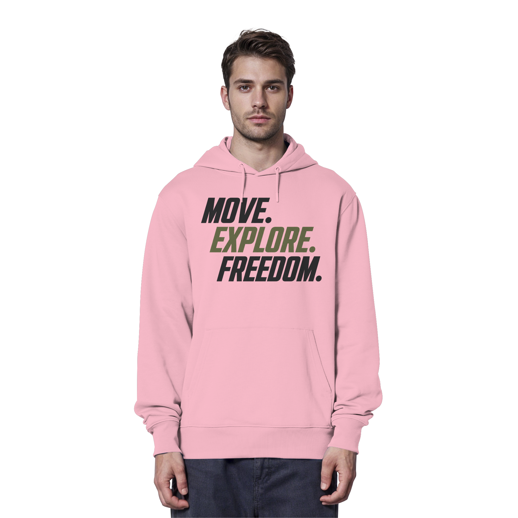 Unisex Hoodie - Move.Explore.Freedom