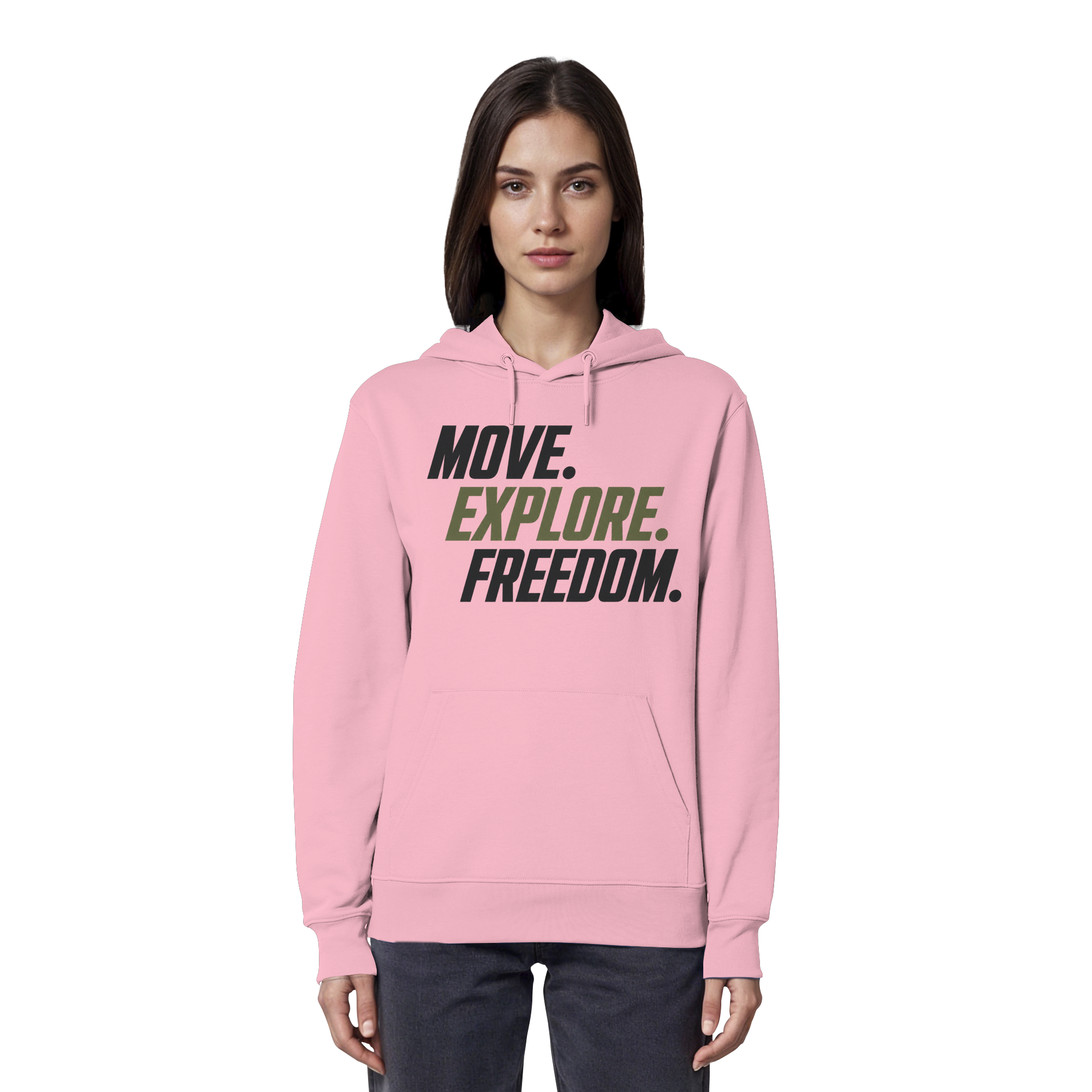 Unisex Hoodie - Move.Explore.Freedom