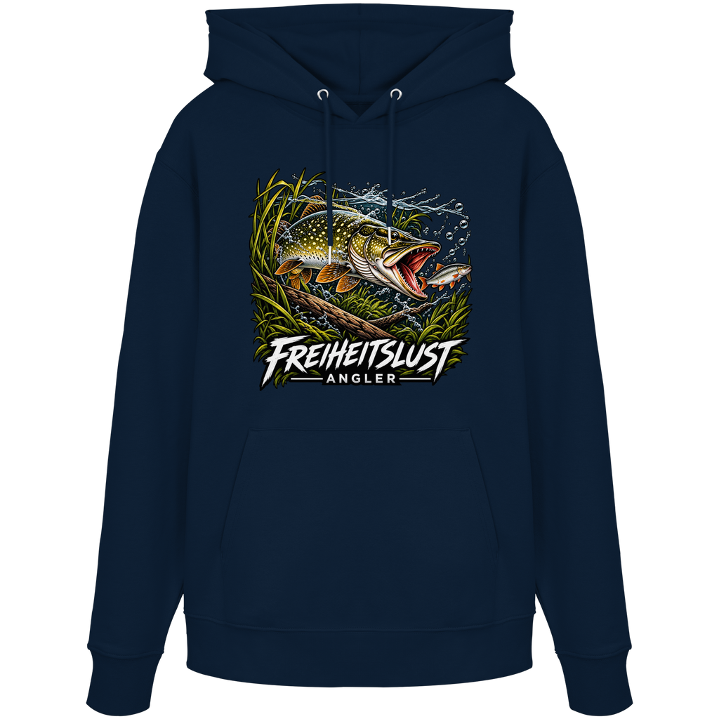 Freiheitslust Fishing Hoodie - Hecht Edition