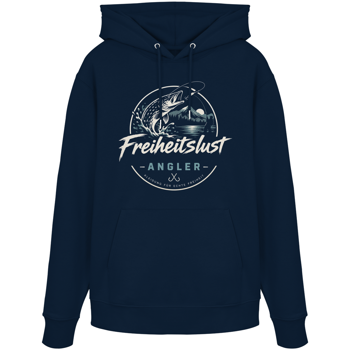 Freiheitslust Fishing - Organic Hoodie