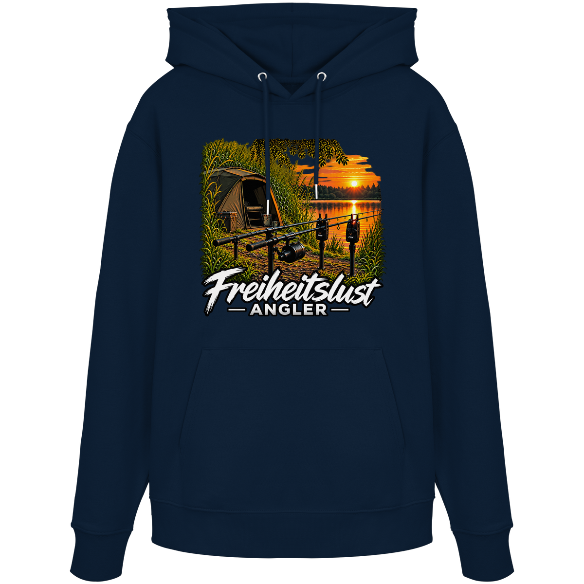 Freiheitslust Fishing Hoodie - Angelplatz