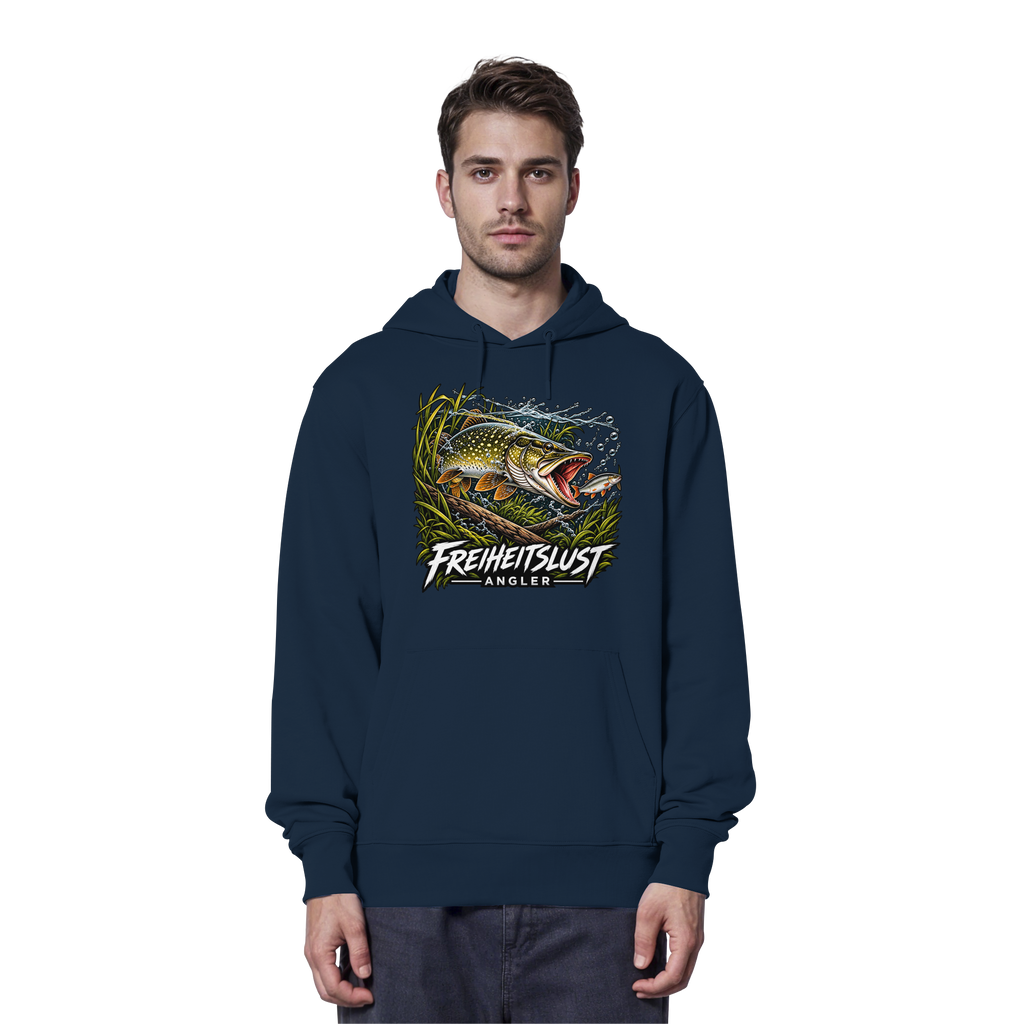 Freiheitslust Fishing Hoodie - Hecht Edition